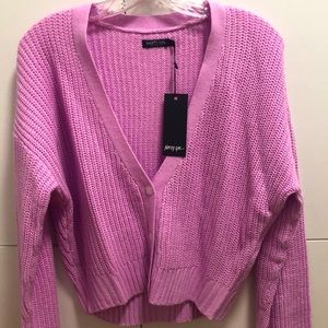 Nasty Gal Crop Cardigan